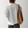 〈洗濯機可能〉レース ヘム アシンメトリー ロングスリーブ TEE