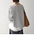 〈洗濯機可能〉レース ヘム アシンメトリー ロングスリーブ TEE