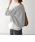〈洗濯機可能〉レース ヘム アシンメトリー ロングスリーブ TEE