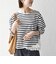 〈洗濯機可能〉レース ヘム アシンメトリー ロングスリーブ TEE
