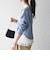 〈洗濯機可能〉レース ヘム アシンメトリー ロングスリーブ TEE