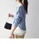 〈洗濯機可能〉レース ヘム アシンメトリー ロングスリーブ TEE