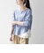 〈洗濯機可能〉レース ヘム アシンメトリー ロングスリーブ TEE