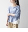 〈洗濯機可能〉レース ヘム アシンメトリー ロングスリーブ TEE