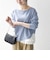 〈洗濯機可能〉レース ヘム アシンメトリー ロングスリーブ TEE