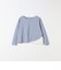 〈洗濯機可能〉レース ヘム アシンメトリー ロングスリーブ TEE