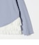 〈洗濯機可能〉レース ヘム アシンメトリー ロングスリーブ TEE