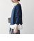 〈洗濯機可能〉レース ヘム アシンメトリー ロングスリーブ TEE
