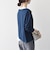 〈洗濯機可能〉レース ヘム アシンメトリー ロングスリーブ TEE