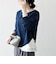 〈洗濯機可能〉レース ヘム アシンメトリー ロングスリーブ TEE