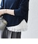 〈洗濯機可能〉レース ヘム アシンメトリー ロングスリーブ TEE