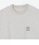 【SHIPS any別注】ohwell: ワンポイント ロゴ 刺繍 ミジンボーダー Tシャツ(ロンT)◇