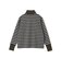 SHIPS Primary Navy Label: マルチボーダー ジップアップ プルオーバー