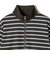 SHIPS Primary Navy Label: マルチボーダー ジップアップ プルオーバー