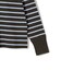 SHIPS Primary Navy Label: マルチボーダー ジップアップ プルオーバー