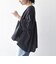 〈手洗い可能〉Vネック リブ ギャザー シャツ カーディガン