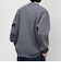 〈洗濯機可能〉ワッフル ワンポイント クルーネック Tシャツ(ロンT)◇