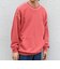 【SHIPS any別注】Champion: ワンポイント ロゴ 刺繍 ステッチ クルーネック スウェット◇