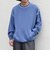 【SHIPS any別注】Champion: ワンポイント ロゴ 刺繍 ステッチ クルーネック スウェット◇