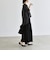 〈洗濯機可能〉カットジョーゼット ラウンドヘム ルーズ プルオーバー