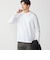 【WEB限定】SHIPS:〈接触冷感/手洗い可能〉100/2 クロスネック ビズ ロングスリーブ Ｔシャツ