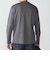 【WEB限定】SHIPS:〈接触冷感/手洗い可能〉100/2 クロスネック ビズ ロングスリーブ Ｔシャツ