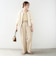 〈手洗い可能〉ワッフル ラッセル スナップ 釦 カーディガン