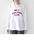 《追加予約》〈手洗い可能〉26AW フロッキー ロゴ TEE（ロンT）◆