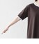 SHIPS any:〈洗濯機可能〉バイカラー クルーネック TEE ワンピース