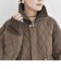 【WEB限定】ニットコンビ ドロスト キルティング ジャケット