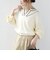 【WEB限定】〈手洗い可能〉配色 ステッチ アイレット スキッパー ニット