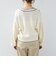 【WEB限定】〈手洗い可能〉配色 ステッチ アイレット スキッパー ニット