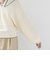 【WEB限定】〈手洗い可能〉配色 ステッチ アイレット スキッパー ニット