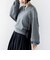 【WEB限定】〈手洗い可能〉配色 ステッチ アイレット スキッパー ニット
