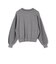 【WEB限定】〈手洗い可能〉配色 ステッチ アイレット スキッパー ニット
