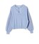 【WEB限定】〈手洗い可能〉配色 ステッチ アイレット スキッパー ニット