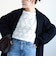 《一部予約》【WEB限定】フラワー レース ニードルパンチ ロング スリーブ プルオーバー