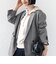 【WEB限定】〈手洗い可能〉トリム ヘンリーネック フード ニット パーカ