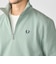 【SHIPS別注】FRED PERRY: ハーフジップ スウェット