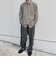 〈洗濯機可能〉コットン/シルク エアリー ポケット レギュラーカラー シャツ◇
