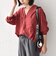 SHIPS Colors:〈手洗い可能〉ワッシャー Vネック ポケット シャツ 2