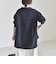 〈洗濯機可能〉ウールライク Vネック スキッパー シャツ & ワイド パンツ セットアップ