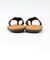 ISLAND SLIPPER x GROWN&SEWN: TONG W/OAK BLACK D