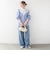 【WEB限定】〈手洗い可能〉フラワー ヨーク レース ロング スリーブ ブラウス