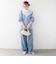 【WEB限定】〈手洗い可能〉フラワー ヨーク レース ロング スリーブ ブラウス