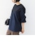 【WEB限定】〈手洗い可能〉フラワー ヨーク レース ロング スリーブ ブラウス