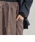 〈洗濯機可能〉TUMUGITO(R) コーデュロイ ドロスト パンツ
