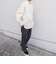 JAPAN MADE ブラッシュド エアリー レギュラーカラー シャツ◇