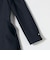 〈洗濯機可能〉レースカラー ロング スリーブ ワンピース［NAVY BLUE］
