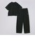 【WEB限定】〈接触冷感・吸水速乾等〉STORATECH(TM) スピンドルTシャツ＋イージーパンツ セットアップ